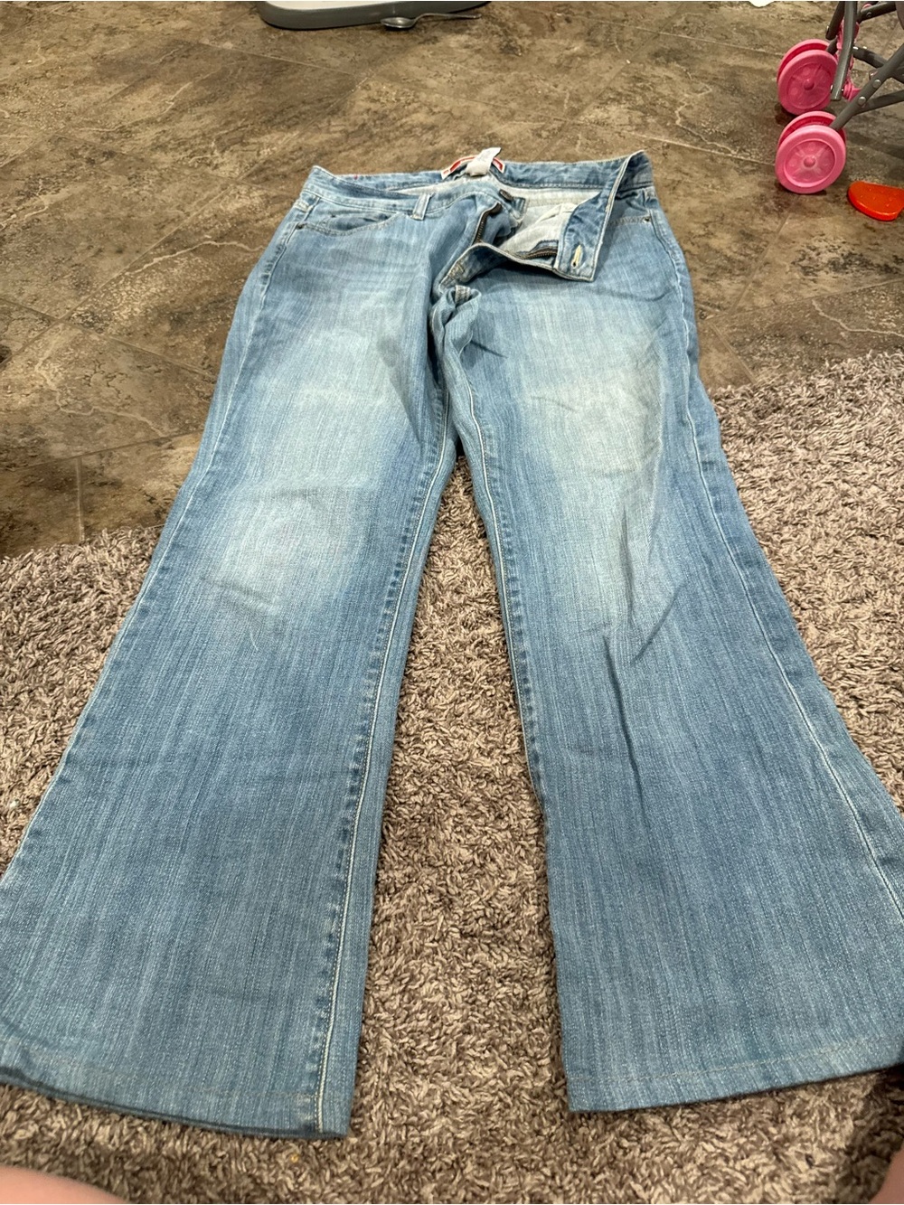 🐰Gap Curvy Light Blue Women's Flared Jeans